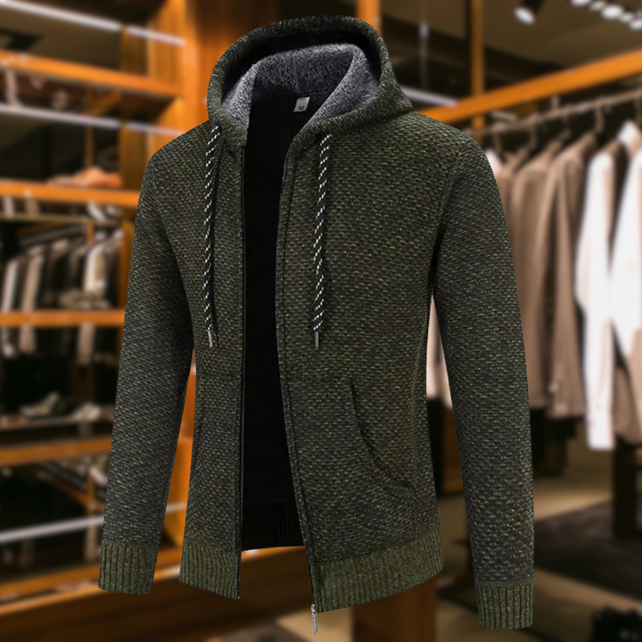 Lucas™ – Heritage Knit Hoodie