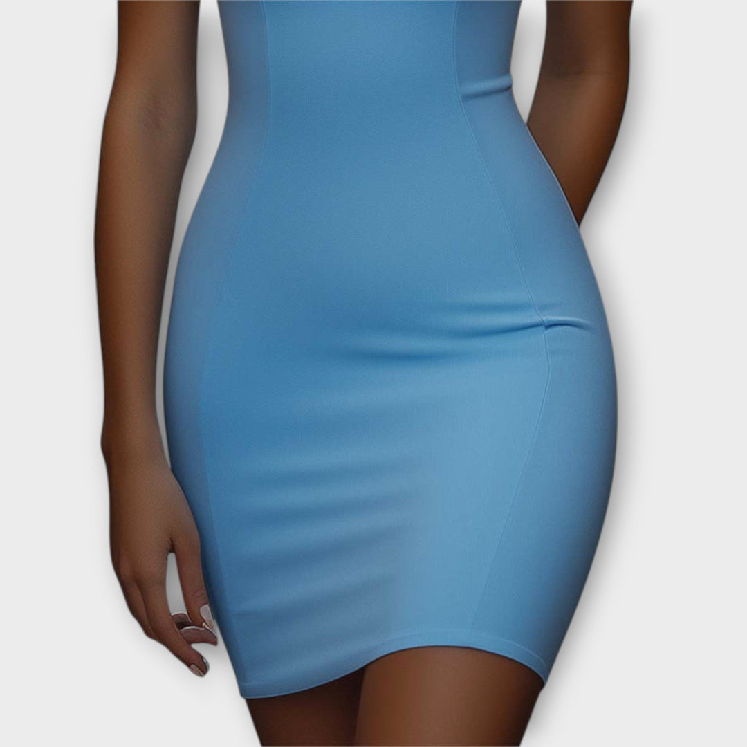Marini | Abito bodycon blu elegante