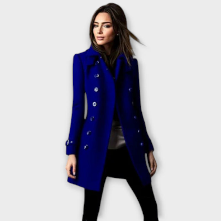 Marini | Trench coat doppiopetto elegante