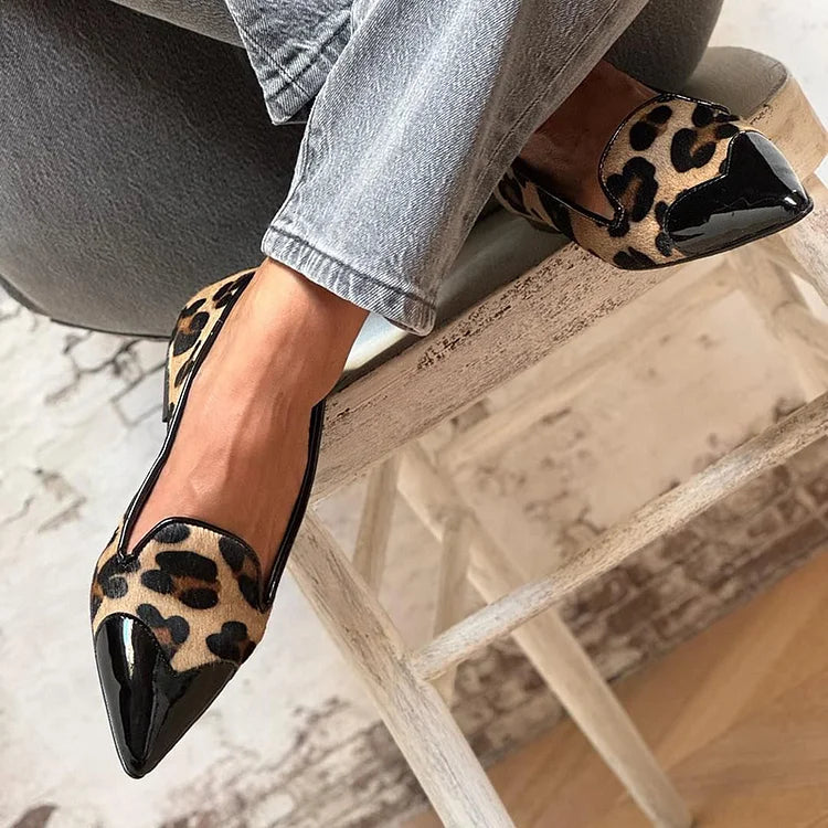 Margaux™ | Mocassini Leopardo