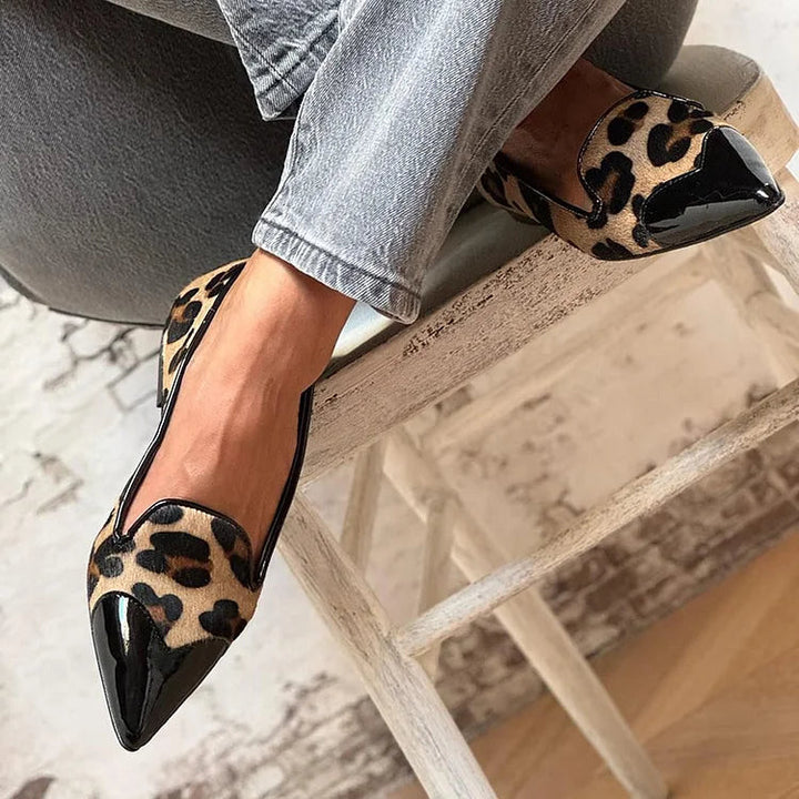 Margaux™ | Mocassini Leopardo