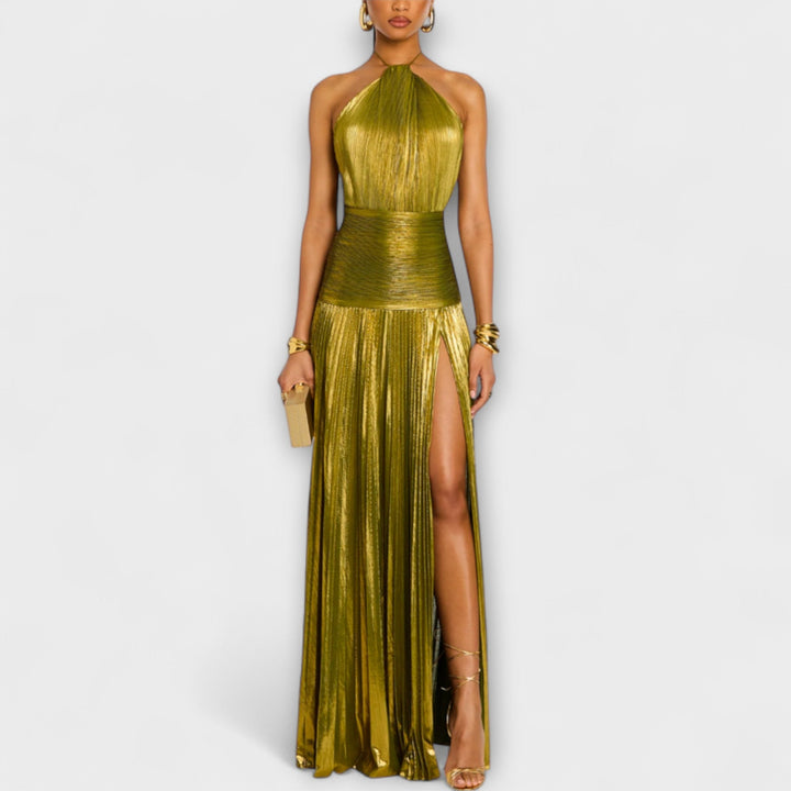 Marini | Abito Halter con schiena scoperta