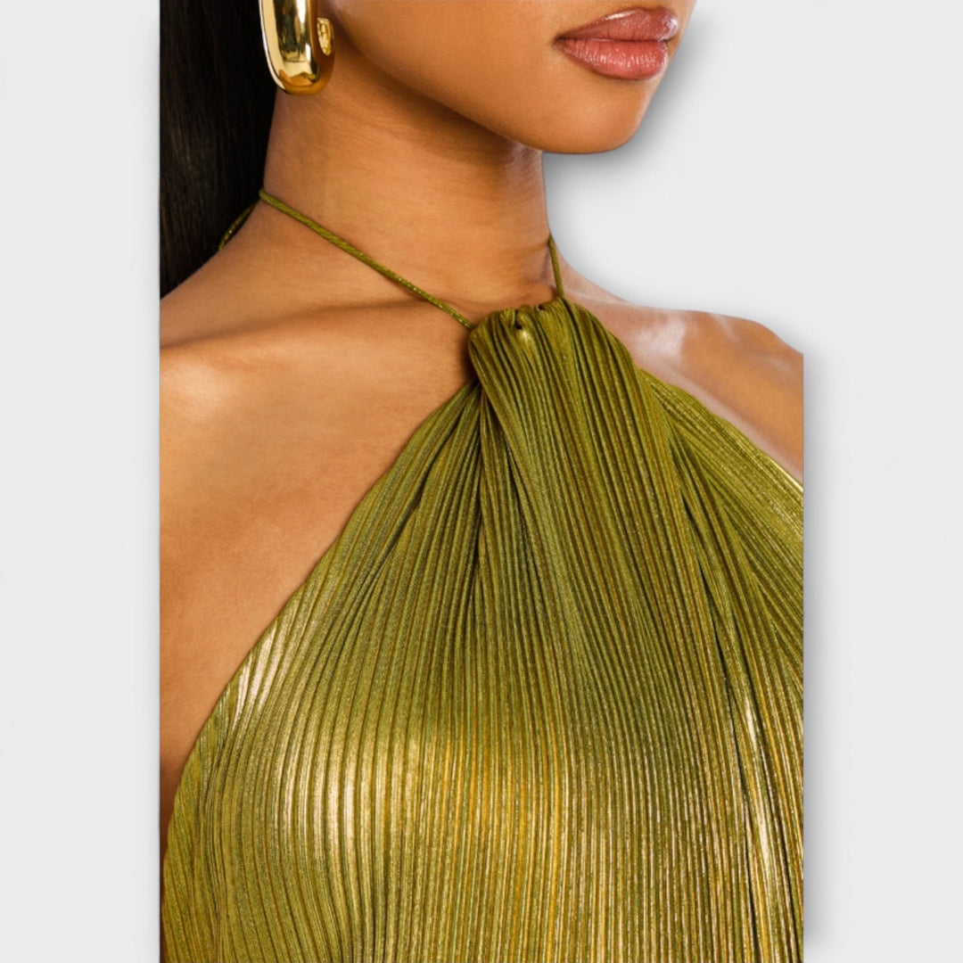 Marini | Abito Halter con schiena scoperta