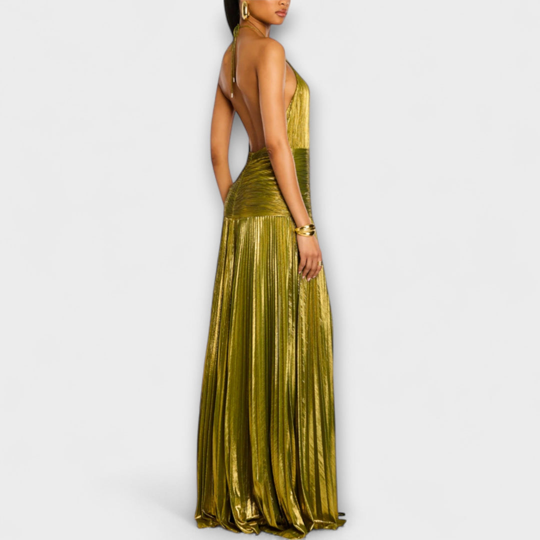 Marini | Abito Halter con schiena scoperta