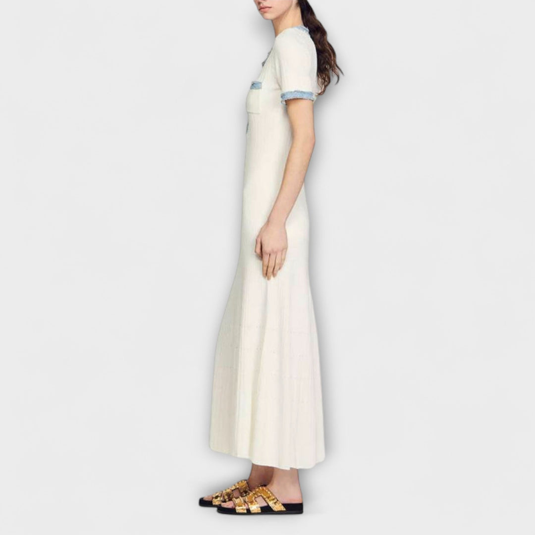 Marini | Raffinato abito maxi da donna