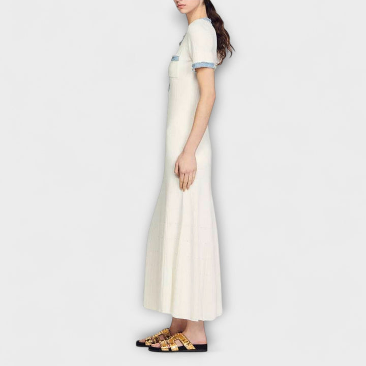 Marini | Raffinato abito maxi da donna