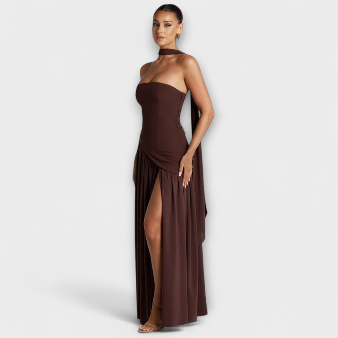 Marini | Raffinato maxidress estivo da donna