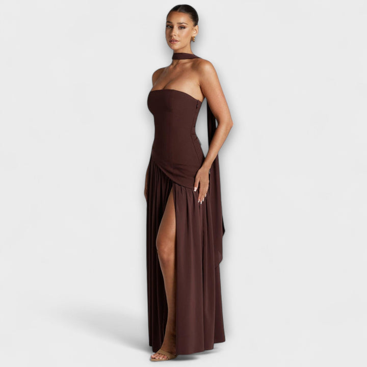 Marini | Raffinato maxidress estivo da donna