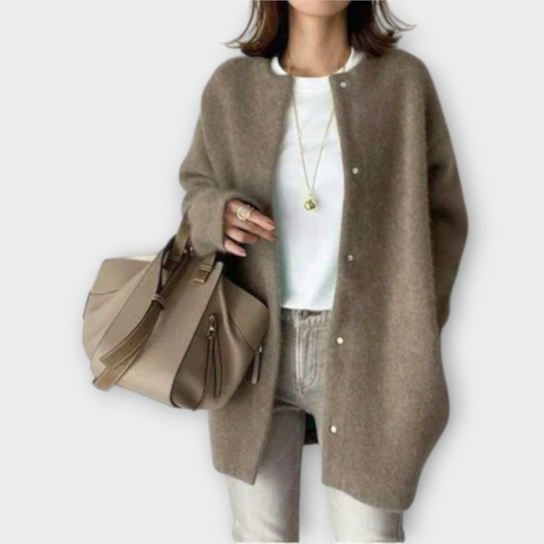 Marini | Raffinato cardigan in maglia da donna