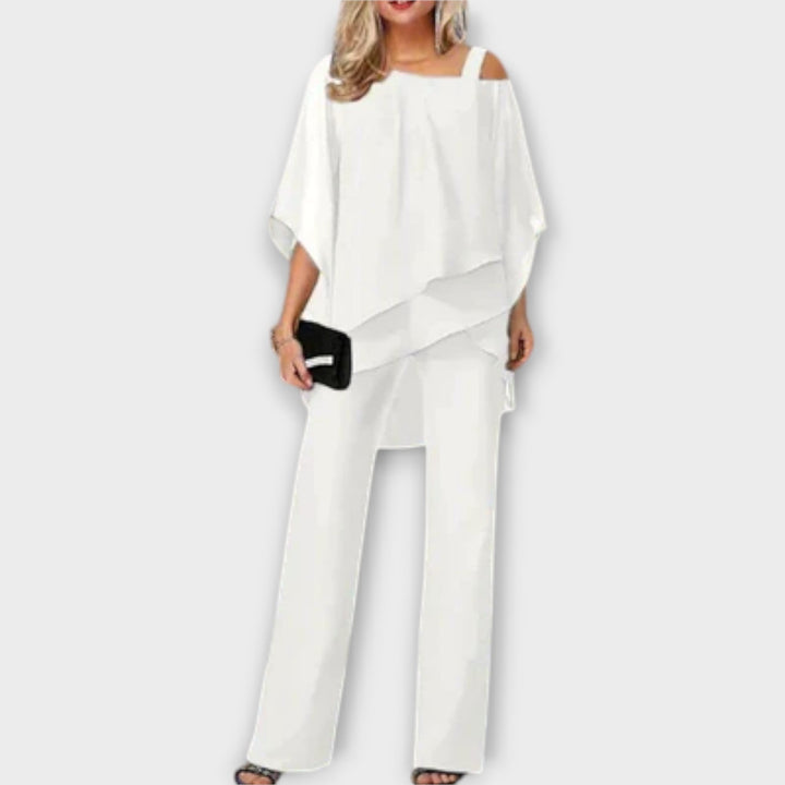 Marini | Set da sera in chiffon