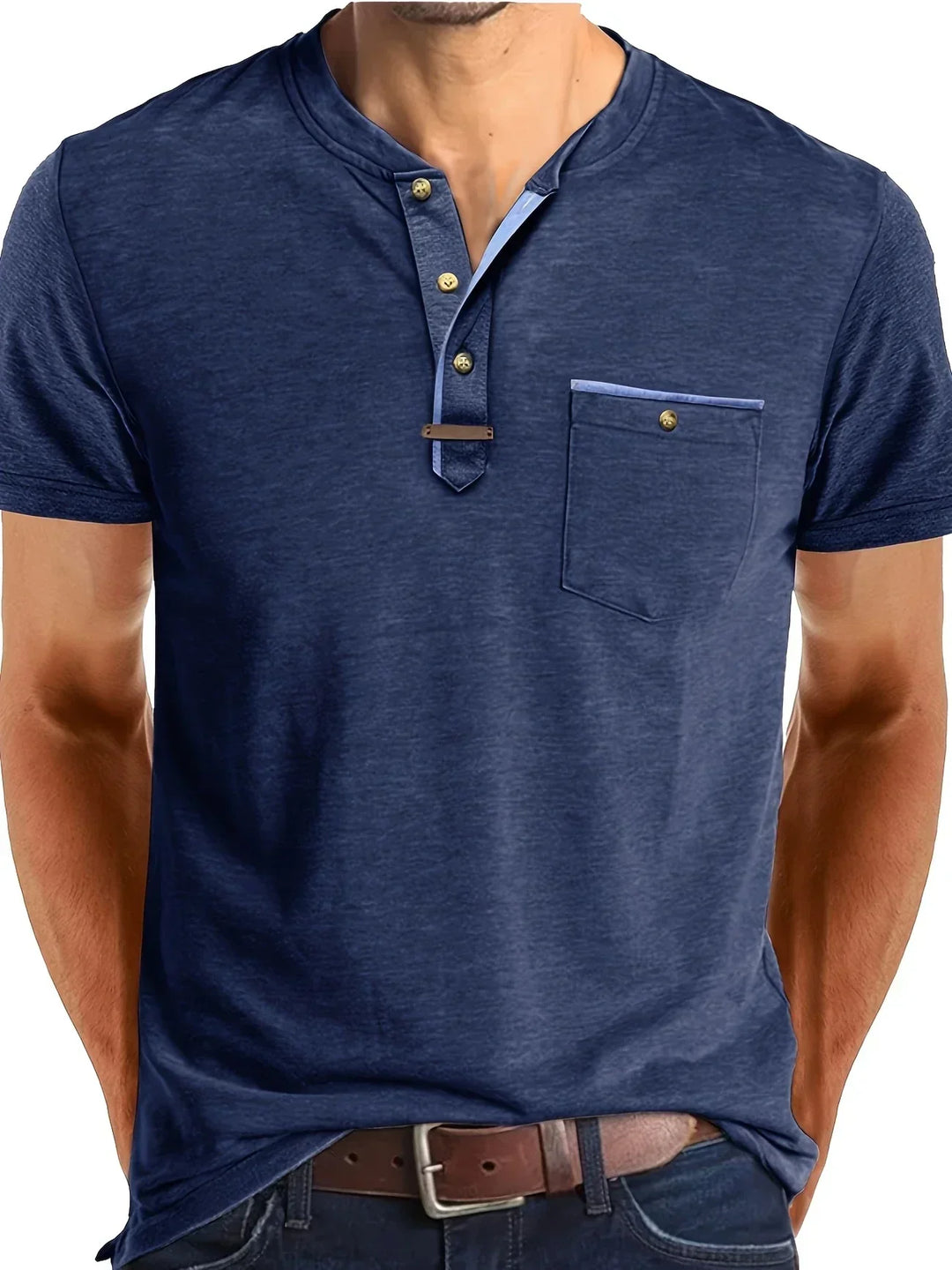Marini | T-shirt elegante con tasca