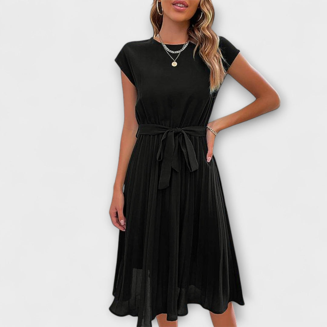 Marini | Raffinato vestito midi da donna