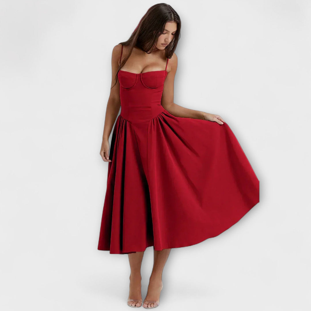 Marini | Raffinato abito corsetto da donna