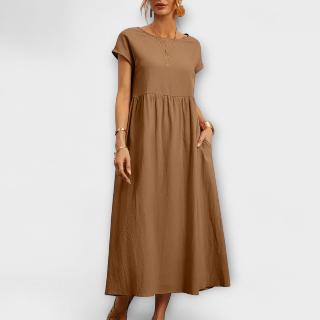 Marini | Raffinato vestito lungo da donna