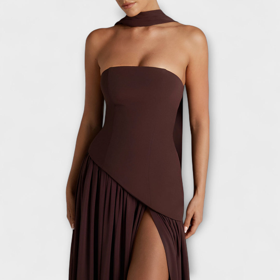 Marini | Raffinato maxidress estivo da donna