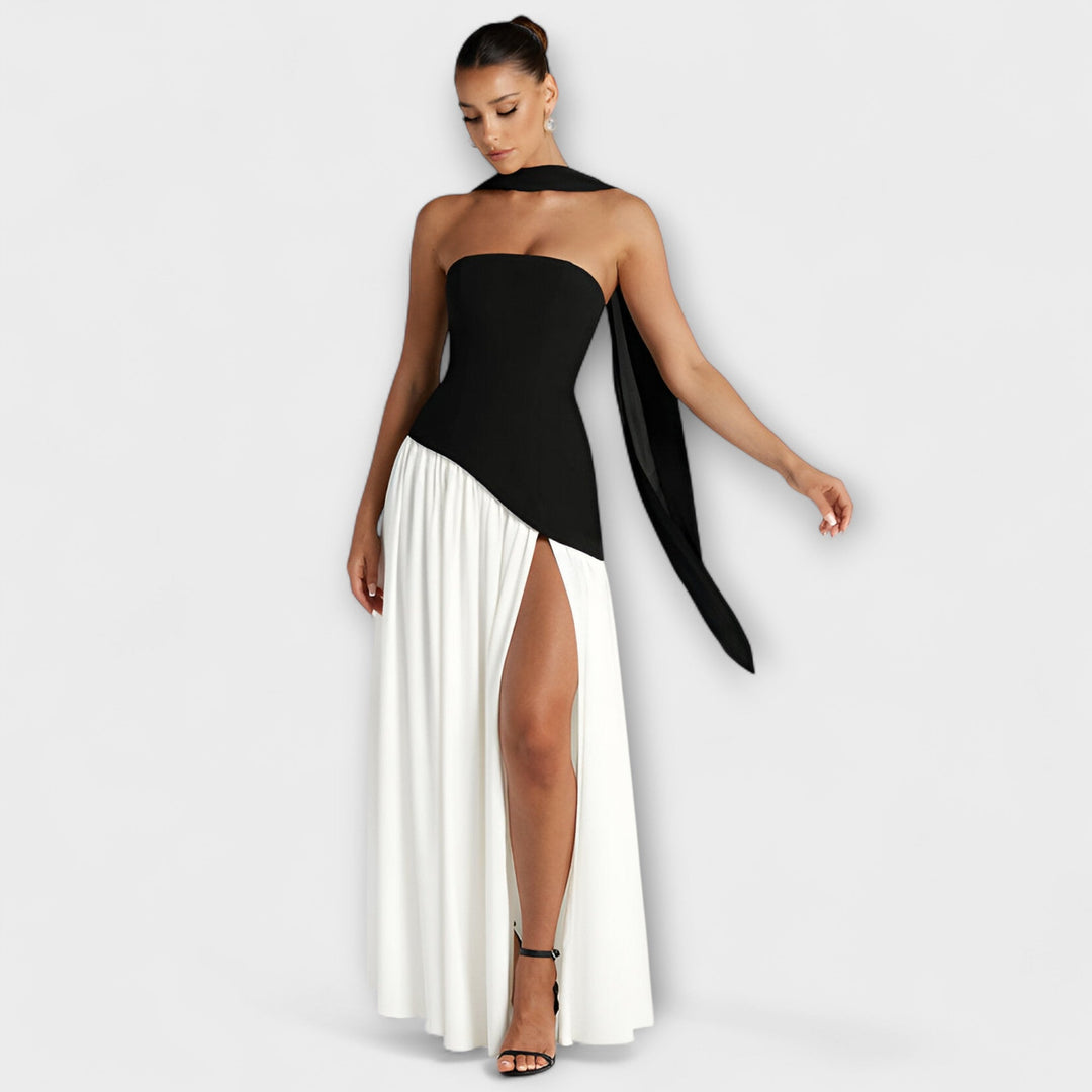 Marini | Raffinato maxidress estivo da donna