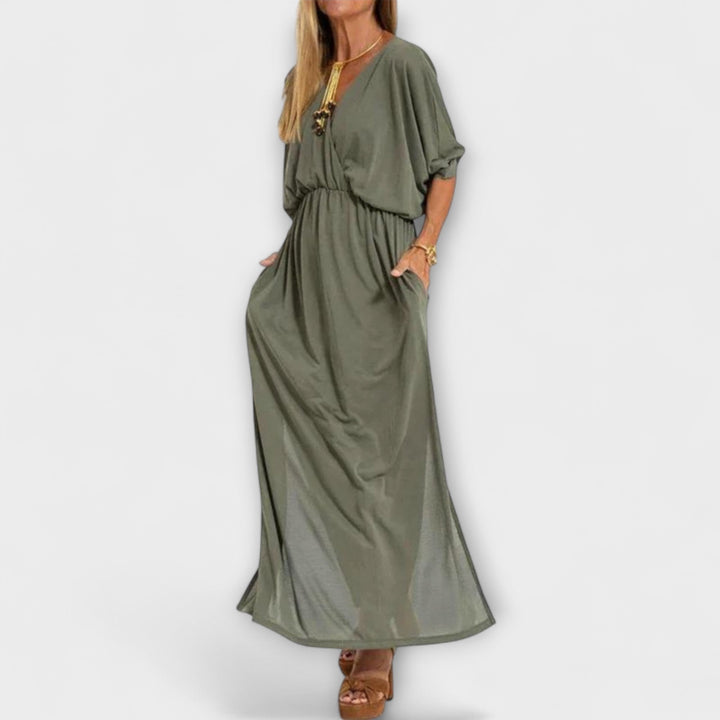 Marini | Vestito lungo in stile vintage