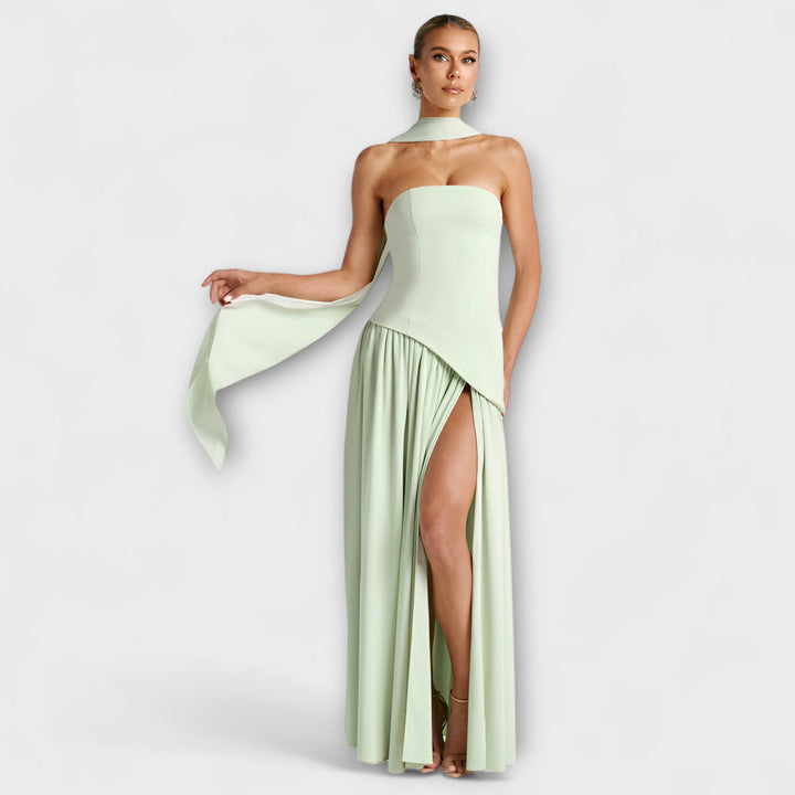 Marini | Raffinato maxidress estivo da donna