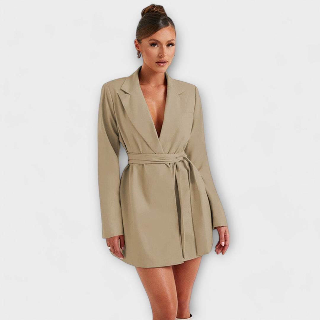 Marini | Abito blazer con scollatura a V