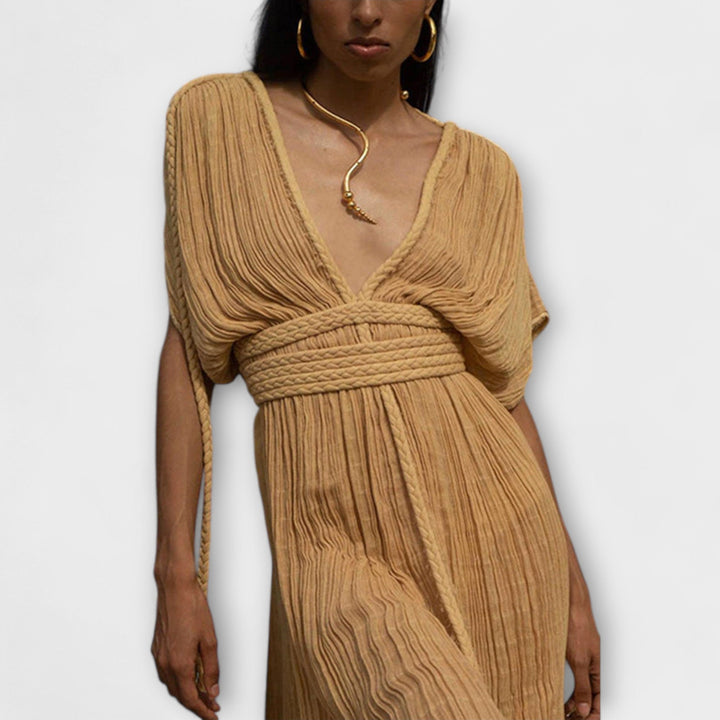 Marini | Abito kimono-maxi in stile greco