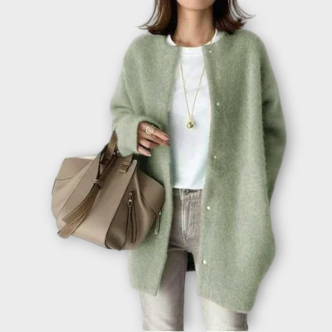Marini | Raffinato cardigan in maglia da donna
