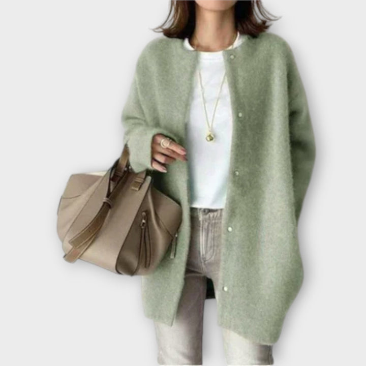 Marini | Raffinato cardigan in maglia da donna