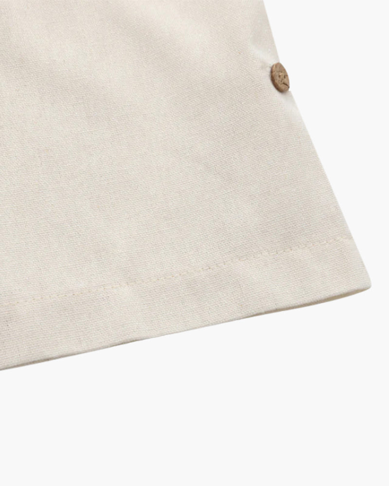 Marini | Raffinato polo in lino da uomo