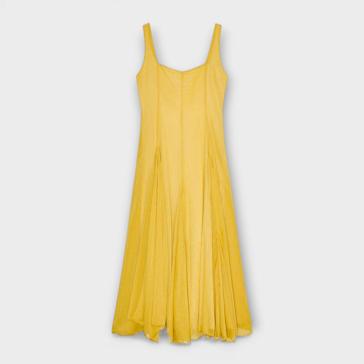 Marini | Abito con scollatura quadrata elegante
