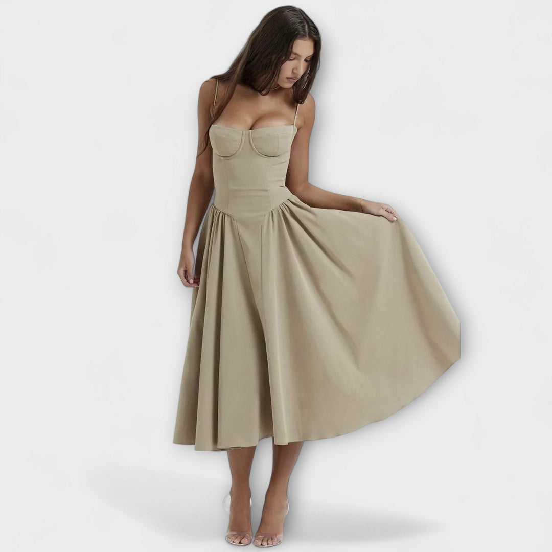 Marini | Raffinato abito corsetto da donna