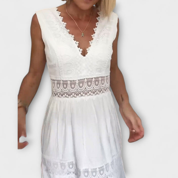 Marini | Raffinato abito in pizzo femminile