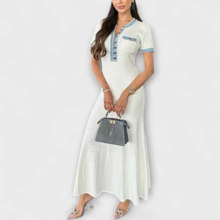 Marini | Raffinato abito maxi da donna