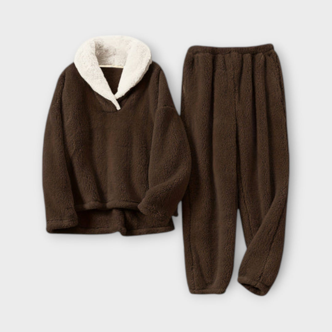 Marini | Set in flanella confortevole