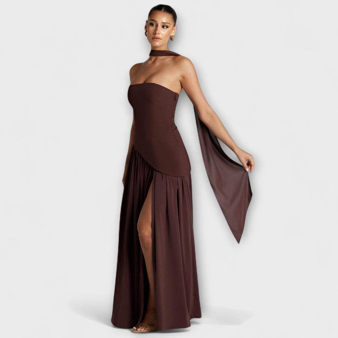 Marini | Raffinato maxidress estivo da donna