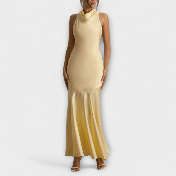 Marini | Raffinato maxikleid in satin