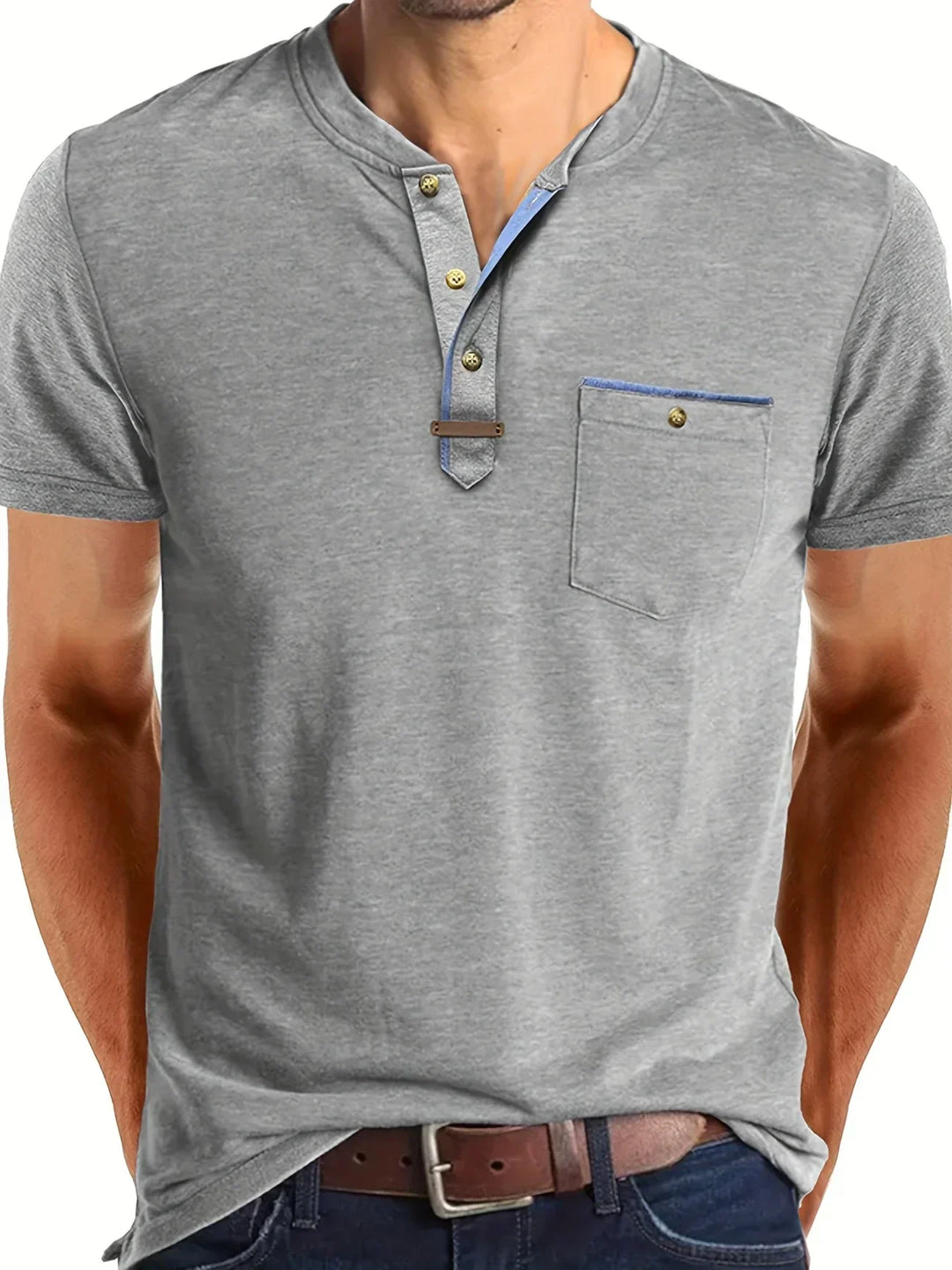 Marini | T-shirt elegante con tasca