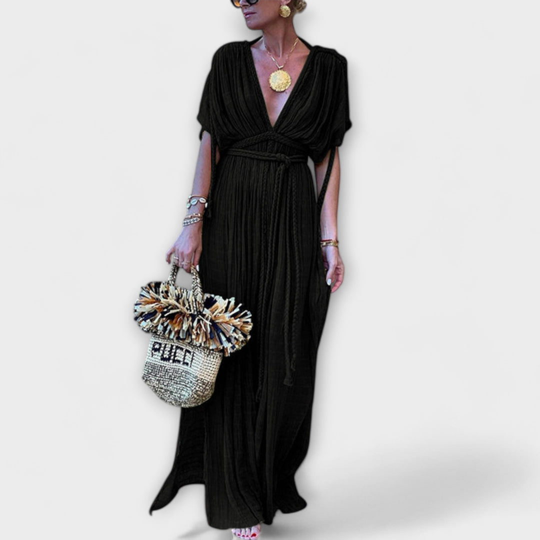 Marini | Abito kimono-maxi in stile greco