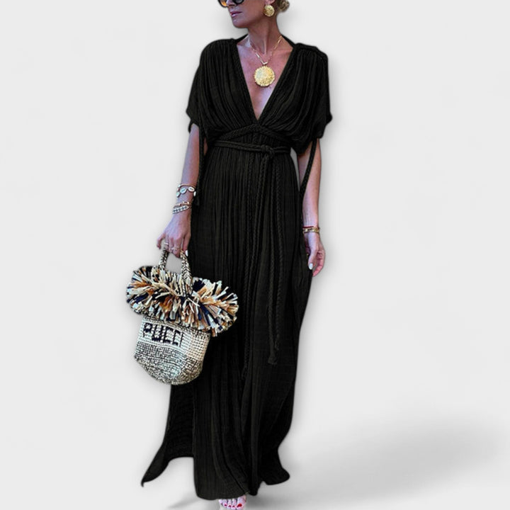 Marini | Abito kimono-maxi in stile greco