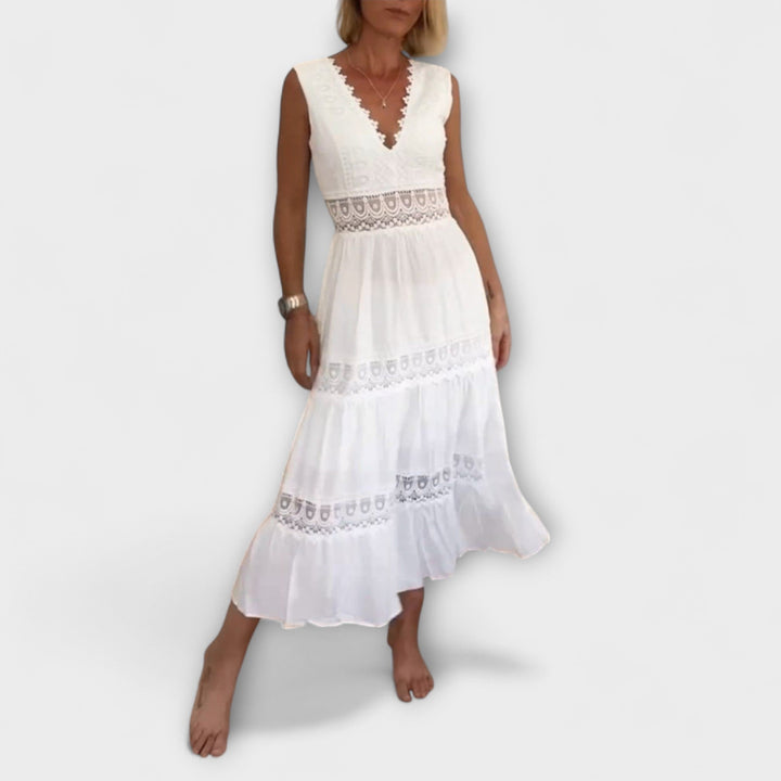 Marini | Raffinato abito in pizzo femminile