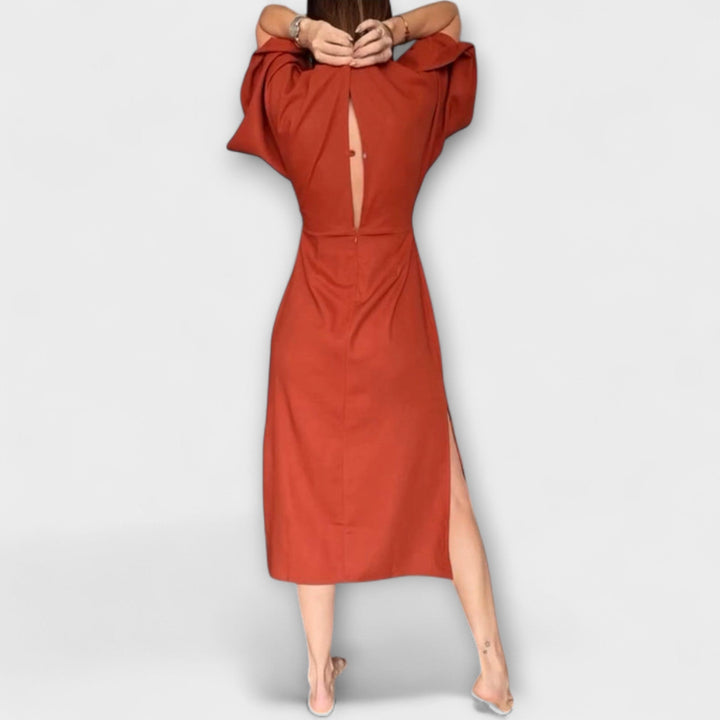 Marini | Abito casual con scollatura a V