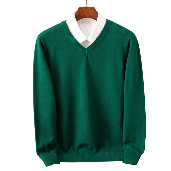 Bexford | Pure Cashmere V-Neck Sweater for Men