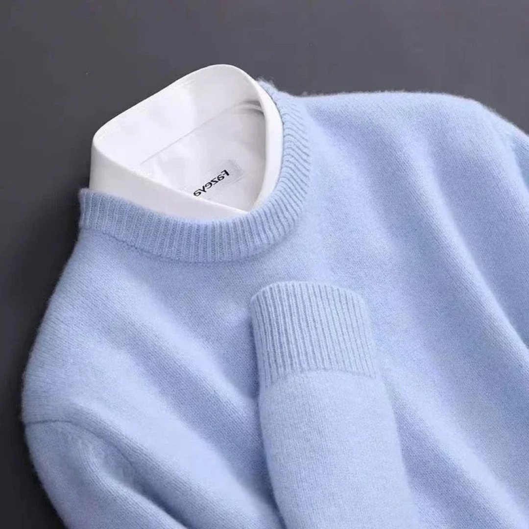 Thierry | Wool Round Neck Jumper