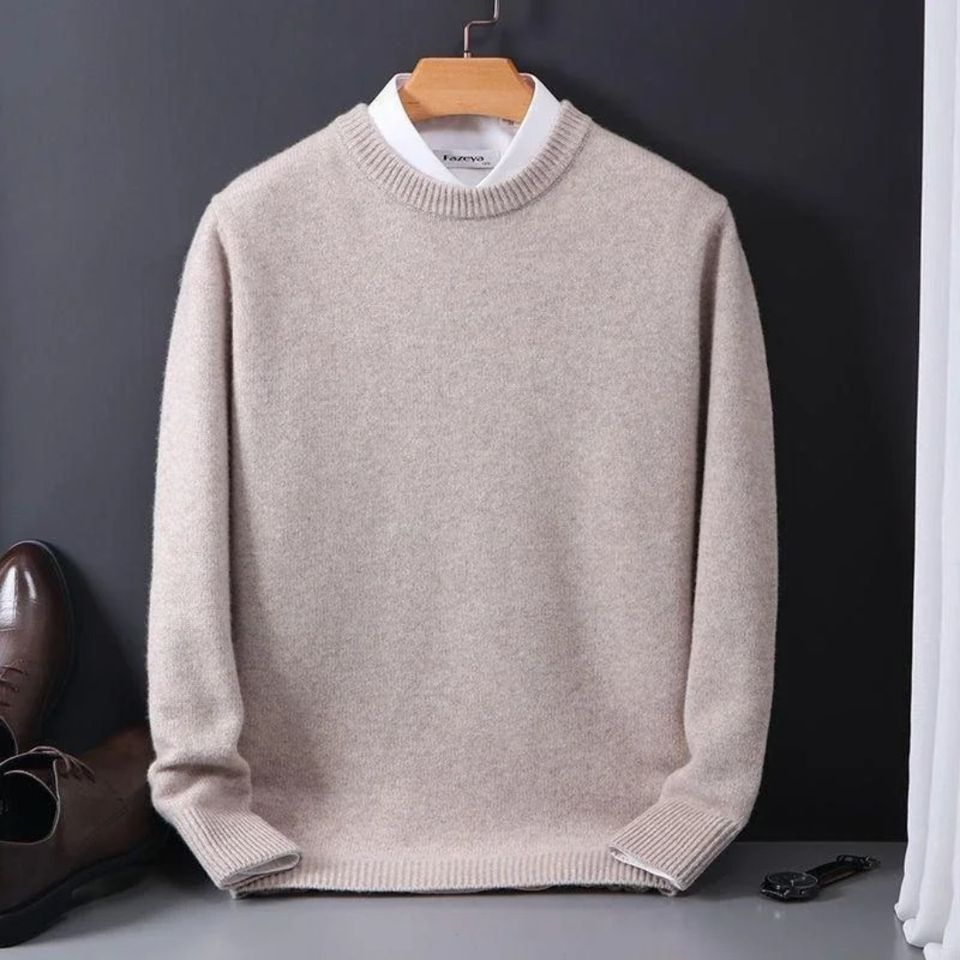 Thierry | Wool Round Neck Jumper
