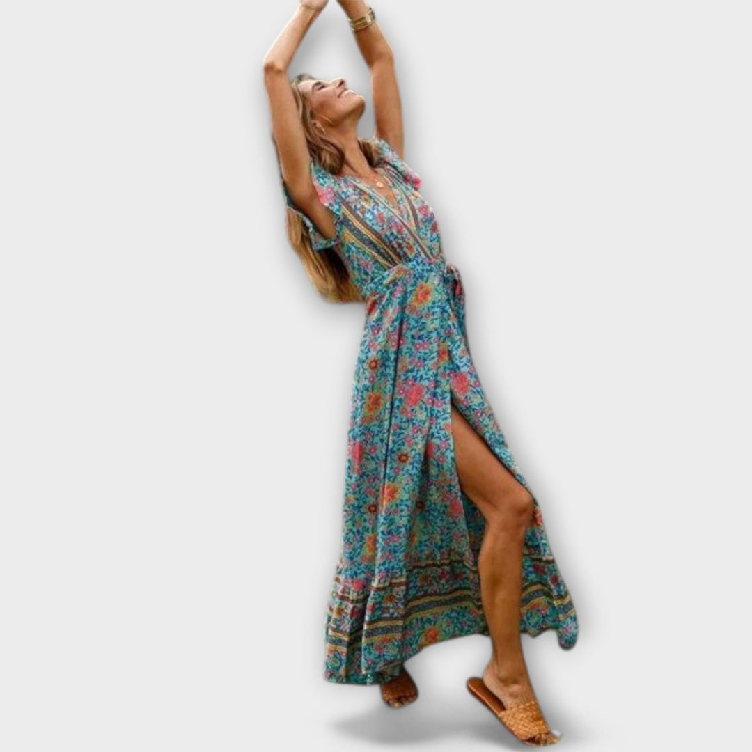 Marini | Raffinato maxidress boho da donna
