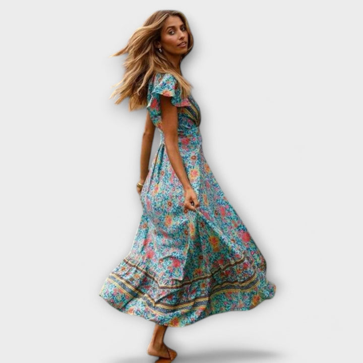 Marini | Raffinato maxidress boho da donna