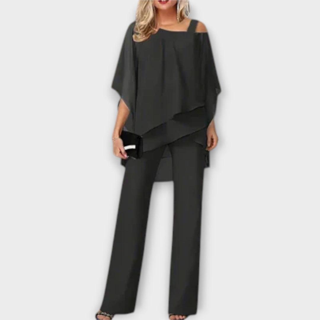 Marini | Set da sera in chiffon