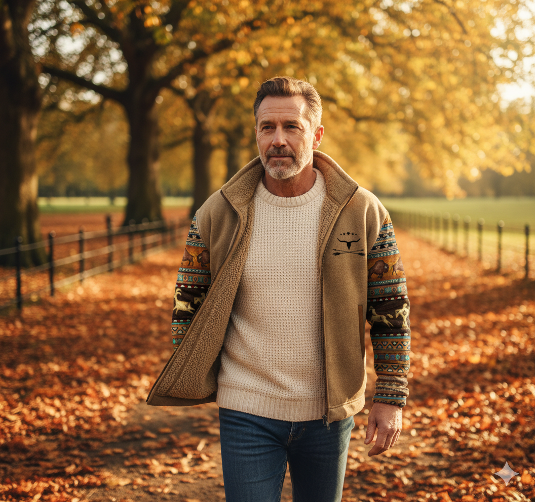 James™ – Heritage Fleece Jacket for Winter Warmth
