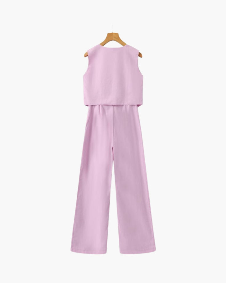 Marini | Set elegante due pezzi in lino