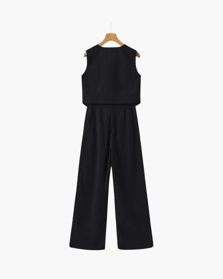 Marini | Set elegante due pezzi in lino