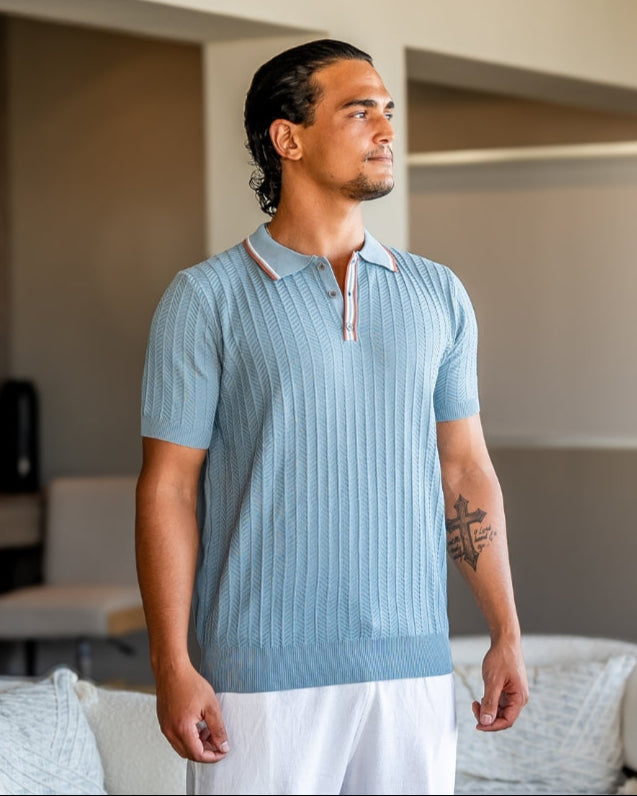 Marini | Versatile polo in cotone da uomo