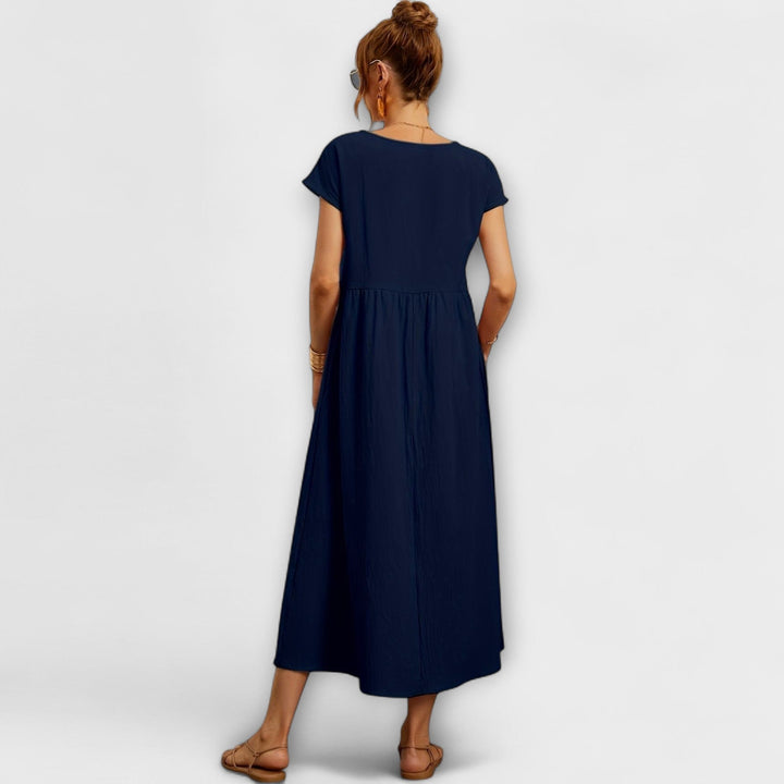 Marini | Raffinato vestito lungo da donna